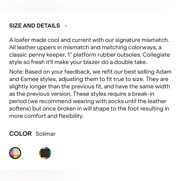 NWT Charlotte Stone loafers (sz 10 - fits 9/9.5/10) - Picture 6 of 13